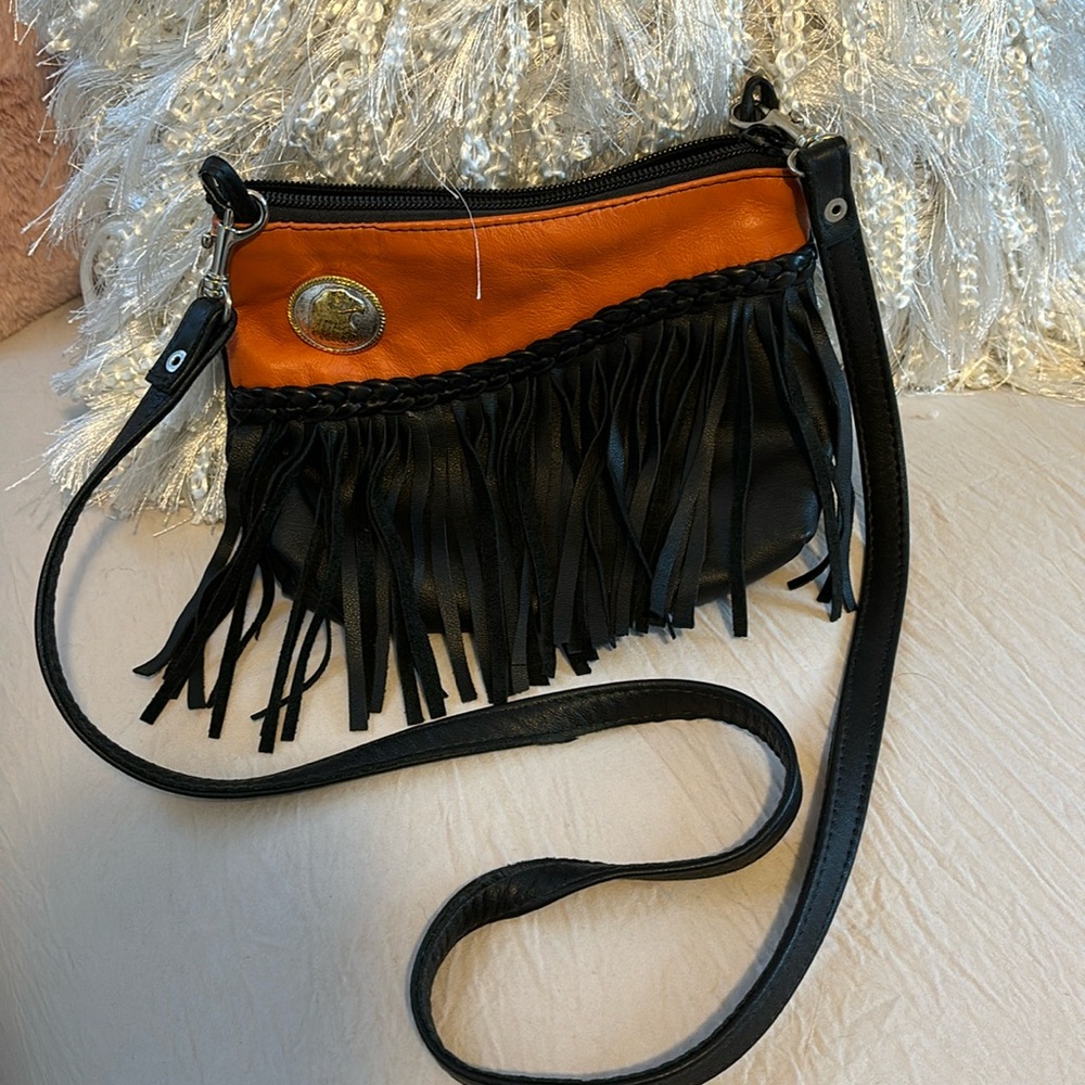 100% Leather Cross Body